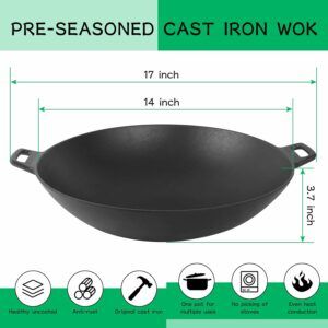Zdjela za wok lijevano željezo