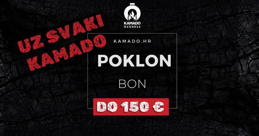 Poklon bon Kamado Madness do 150 EUR